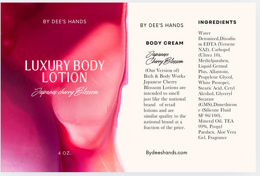 Luxury Body Lotion